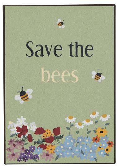 Tabuľka Save the bees