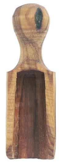 Soľná lyžička z olivového dreva