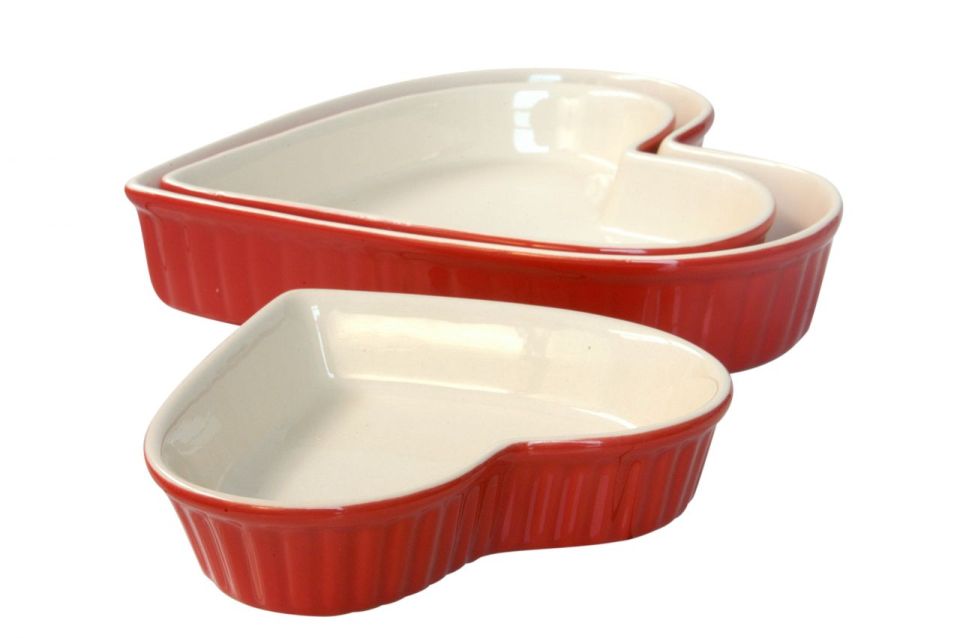 Zapekacia miska srdce Strawberry S